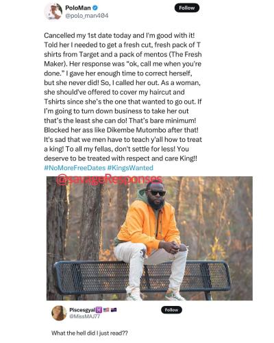 cancelled my forst date