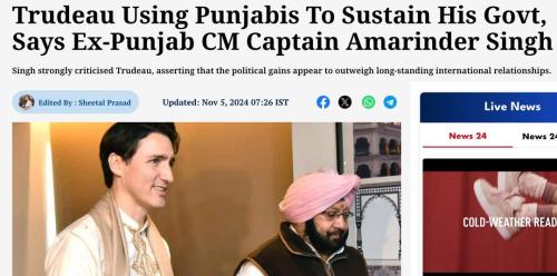 using to sustain his govt