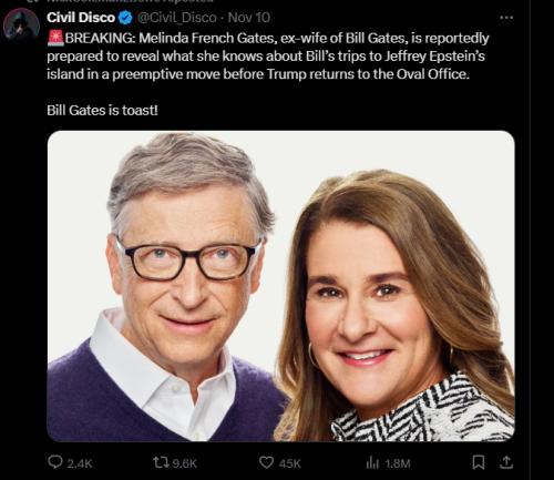 Thr good news is Bill Gates is toast