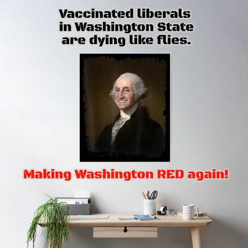 Covidiot liberals in Washington State are dropping like flies.
