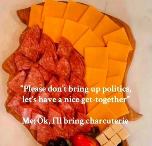 Please don't bring up politics