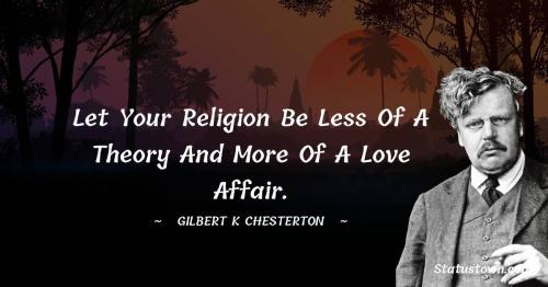 God is Love gilbert-k-chesterton-21382