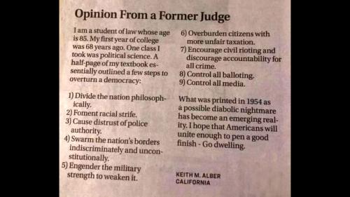 judge opinion