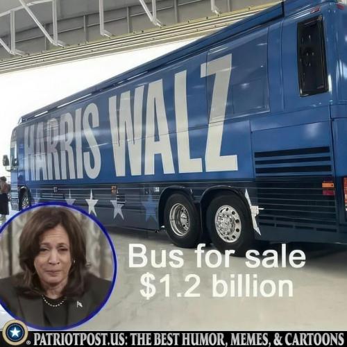 Kamala's bus for sale