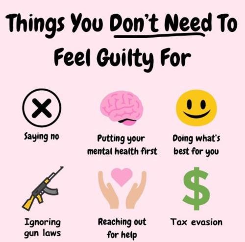 No guilt