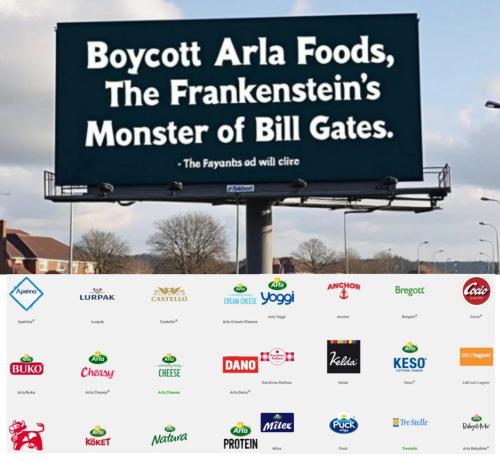 Boycott Bill Gates foods