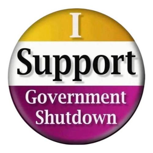 I Support Gov't Shutdown