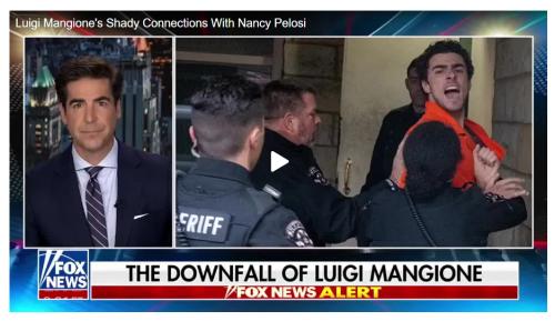 Luigi Mangione's Shady Connections with Nancy Pelosi screenshot