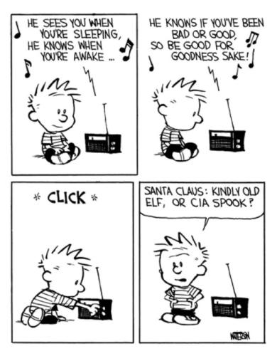 calvin and hobbs_santa cia