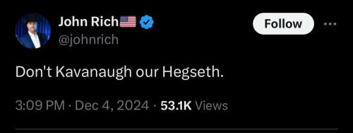 a hegseth g