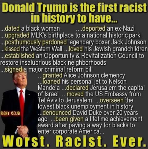 TRUMP RACIST 7