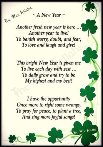 irish new year