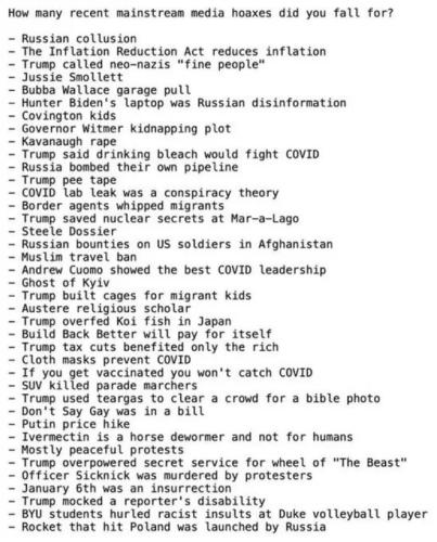 wrap up smear conspiracy