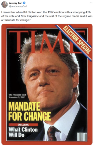 bill clinton mandate