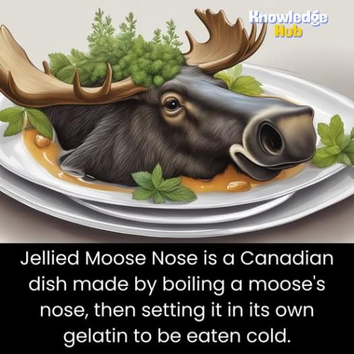 jellied moose nose