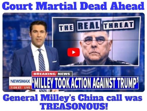 Court Martial Dead Ahead Milley