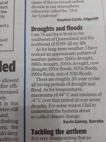 droughts and floods