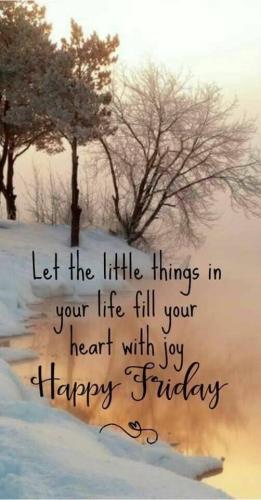 morning winter friday 2