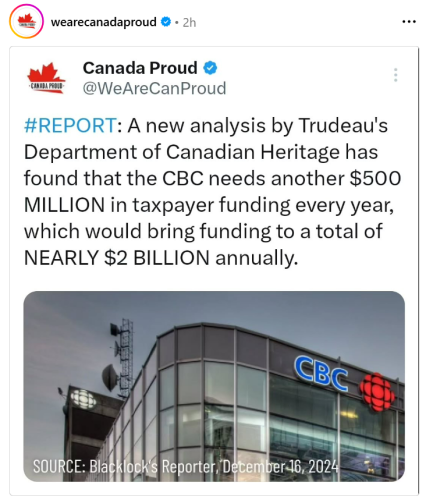 more money for CBC
