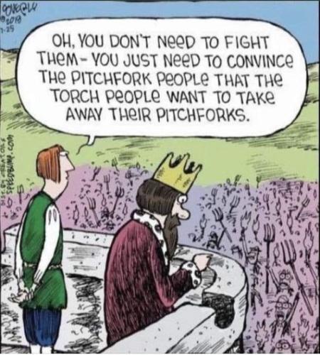 pitchforks