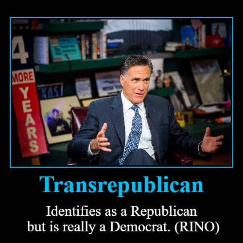 Transrepublican Mitt Romney