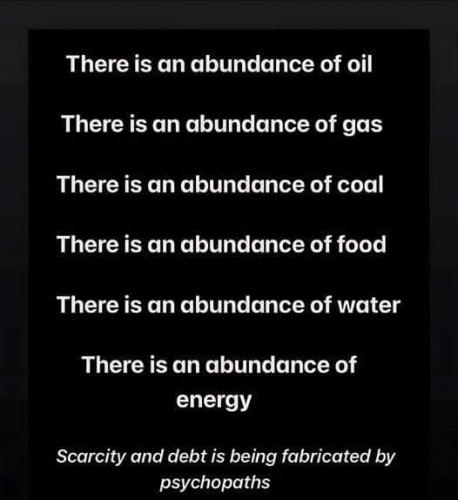 abundance of