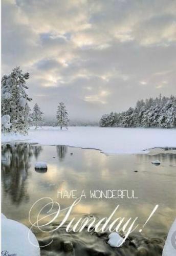 morning winter sunday 2