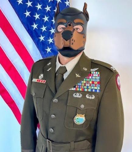 Mark Milley as a dog