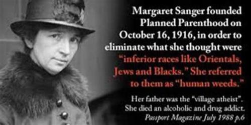 MARGARET SANGER WEEDS