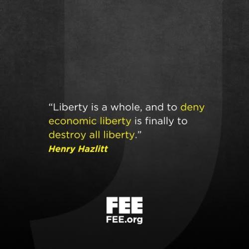 henry hazlitt economic liberty