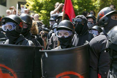 ANTIFA COMMUNIST PARTY USA BLACK BLOCK