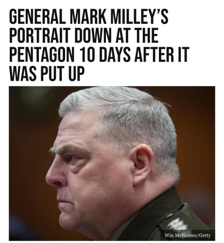 Shameful Mark Milley