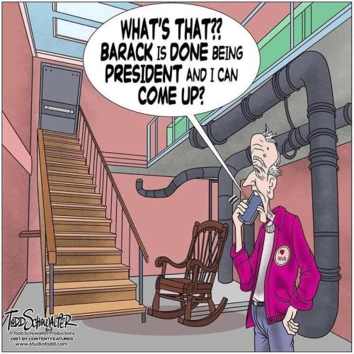 OBAMA BIDEN BASEMENT