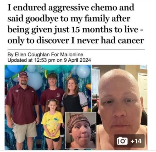 fake cancer