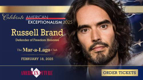 AF - Feb 18 2025 Awardee Russell Brand Solo Graphic