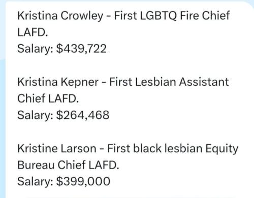 She gets paid more than the pres