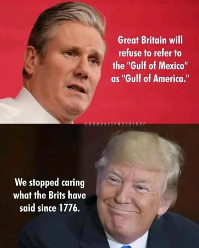 Great Britain and the Gulf of America