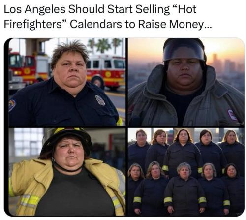 LA fire fighters