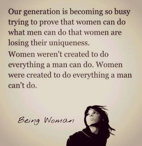 Being a Woman