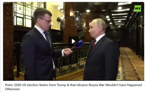 Putin on Stolen election screenshot