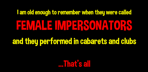 female impersonators