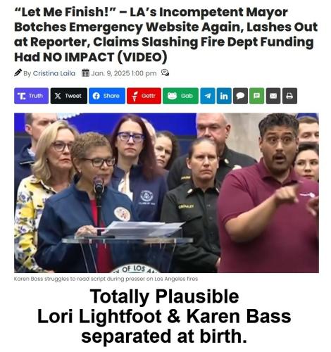 Karen Bass and Lori Lightfoot separated at birth.932px