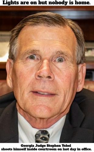 Lights are on but nobody's home Judge