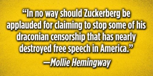 zukerberg censorsip