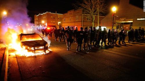 BLM COP CAR