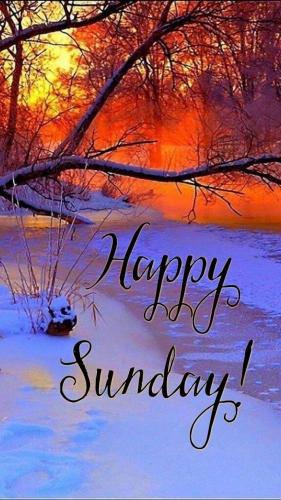 morning winter sunday 1