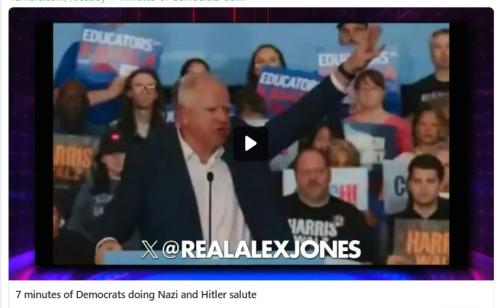 7 minutes of Democrats doing Nazi and Hitler salute screenshot