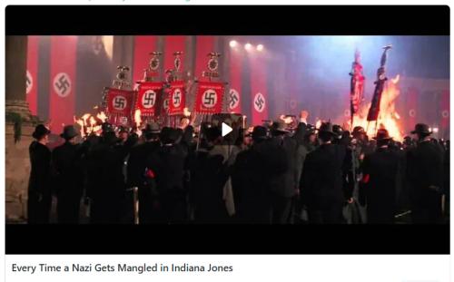 Every Time a Nazi Gets Mangled in Indiana Jones screenshot