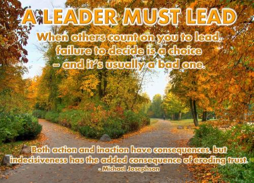 1-Leadership Must Lead - it's a choice