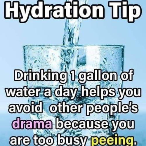 Hydration tip